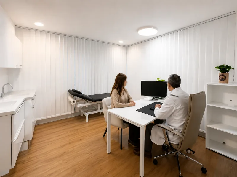 Une salle de consultation